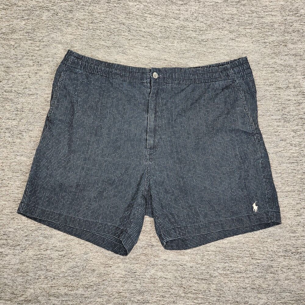 Polo Ralph Lauren Chino Short Men's XL Navy Stretch Classic Fit Preppy Golf 5"